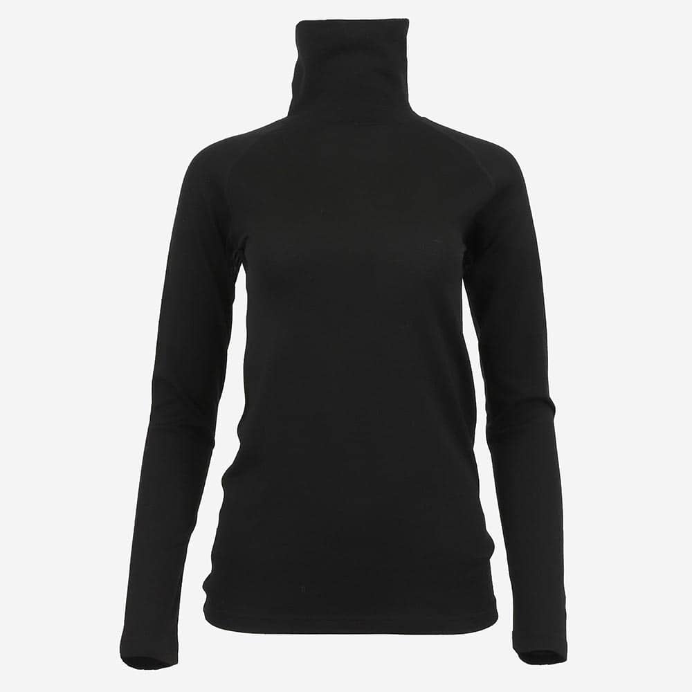 Svartanes womens merino wool turtle neck